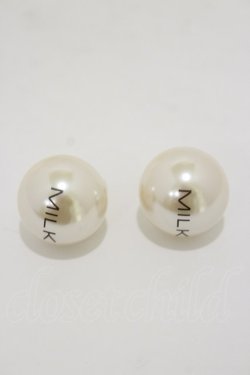 画像2: MILK / パールイヤリング  ゴールド H-25-05-18-010-ML-AC-KB-ZH