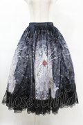 Mademoiselle Pearl（海外ロリータブランド） / The Sword Of Maria Skirt S ブラック H-25-05-18-1036-0-SK-NS-ZH