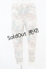 axes femme / 花柄パンツ M オフ H-25-05-18-1042-AX-PA-NS-ZH