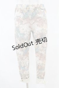 axes femme / 花柄パンツ M オフ H-25-05-18-1042-AX-PA-NS-ZH