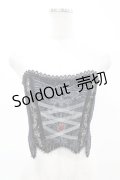 Mademoiselle Pearl（海外ロリータブランド） / The Sword Of Maria Corset S ブラック H-25-05-18-1043-0-TO-NS-ZH