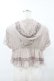 画像2: axes femme / シフォンボレロ M ベージュ H-25-05-18-1048-AX-TO-NS-ZH (2)