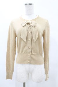 Angelic Pretty / Twinkle グリッターニットカーディガン Free ゴールド H-25-05-18-1052-AP-TO-NS-ZH