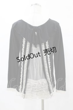 画像2: axes femme / バックリボンプルオーバー M ブラック H-25-05-18-1059-AX-TO-NS-ZH