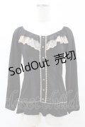 axes femme / ローズレーストップス M ブラック H-25-05-18-1060-AX-TO-NS-ZH