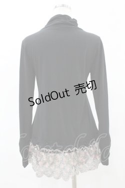 画像2: axes femme / 袖ギャザートップス M ブラック H-25-05-18-1061-AX-TO-NS-ZH