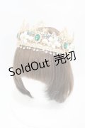 Long Ears&Sharp Ears（海外ロリータブランド） / The Kingdom of Fairies The Queen's Coronation Jewelry Crown  グリーン H-25-05-18-1010-0-AC-NS-ZH