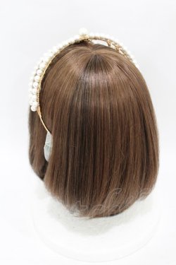 画像2: Long Ears&Sharp Ears（海外ロリータブランド） / The Kingdom of Fairies The Queen's Coronation Pearl Crown  ゴールド H-25-05-18-1011-0-AC-NS-ZH