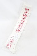 Angelic Pretty / あこがれリボンオーバーニー  オフ/レッド H-25-05-18-1014-AP-ZA-NS-ZH
