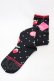 画像1: Angelic Pretty / Fresh Strawberry Dinerオーバーニー  ブラック H-25-05-18-1017-AP-ZA-NS-ZH (1)