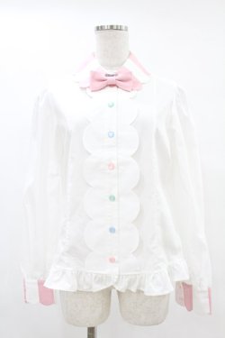 画像1: Angelic Pretty / Candy Ornamentブラウス Free オフ H-25-05-18-1018-AP-BL-NS-ZH