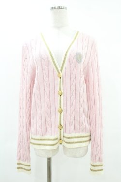 画像1: Angelic Pretty / Bunny Collegeカーディガン Free ピンク H-25-05-18-1024-AP-TO-NS-ZH