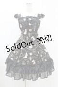 BABY,THE STARS SHINE BRIGHT / 天使が囁く聖夜の旋律柄ミカエルジャンパースカート Free ブラック H-25-05-18-1030-BA-OP-NS-ZH