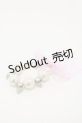 MILK / スカルパールブレスレット  シルバースカル×ピンクリボン H-25-05-18-012-ML-AC-KB-ZH