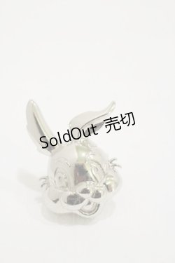 画像1: MILK / Bunnyリング M（約11号） シルバー H-25-05-18-014-ML-AC-KB-ZH