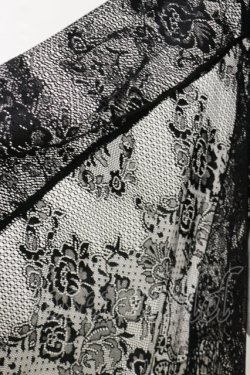 画像3: DARK IN LOVE / Black tasseled cape with kimono sleeves F 黒 H-25-05-18-019-PU-TO-KB-ZH