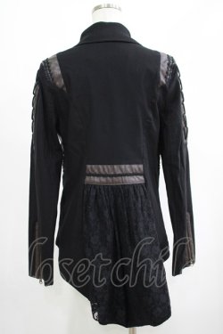 画像3: Rozen Kavalier / 異素材切替刺繍ジャケット  黒 H-25-05-19-040-OO-JA-KB-ZH