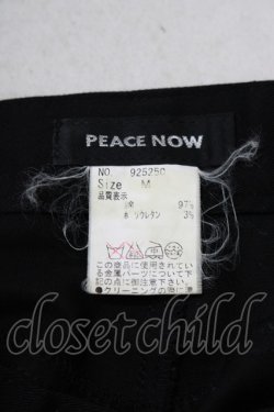 画像5: PEACE NOW / ベルト付きパンツ M 黒 H-25-05-19-046-PU-PA-KB-ZH