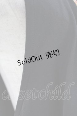 画像3: Qutie Frash / 和柄切替ジレ  黒 H-25-05-19-1041-QU-TO-KB-ZH