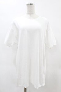 NieR Clothing / バックプリントTシャツ  白 H-25-05-19-1043-PU-TO-KB-ZH