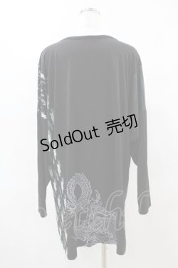 画像2: Qutie Frash / 切替ドルマンカットソー  黒 H-25-05-19-1048-QU-TO-KB-ZH
