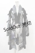 Qutie Frash / 肩開き着物カーディガン  黒 H-25-05-19-1051-QU-TO-KB-ZH
