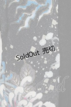 画像3: Qutie Frash / 肩開き着物カーディガン  黒 H-25-05-19-1051-QU-TO-KB-ZH