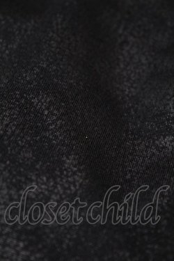画像3: Qutie Frash / タイ付ジャガード切替ブラウス  黒×紫 H-25-05-19-1057-QU-BL-KB-ZH