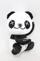 NieR Clothing / 田中さんパンダぬいぐるみ  黒×白 H-25-05-19-1012-PU-ZA-KB-ZH