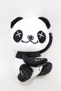 NieR Clothing / 田中さんパンダぬいぐるみ  黒×白 H-25-05-19-1012-PU-ZA-KB-ZH