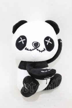 画像1: NieR Clothing / 田中さんパンダぬいぐるみ  黒×白 H-25-05-19-1012-PU-ZA-KB-ZH
