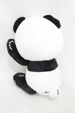画像2: NieR Clothing / 田中さんパンダぬいぐるみ  黒×白 H-25-05-19-1012-PU-ZA-KB-ZH