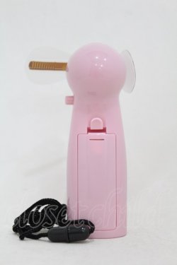 画像2: NieR Clothing / イルミネーション機能付きハンディファン【ちゃむちゃむ】  ピンク H-25-05-19-1019-PU-ZA-KB-ZH