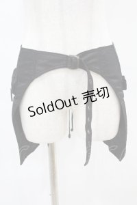 Qutie Frash / ミリタリーフラップベルト  黒 H-25-05-19-1021-QU-ZA-KB-ZH