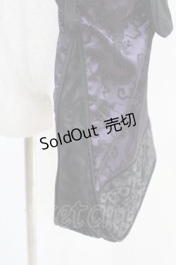 画像3: Qutie Frash / 2Wayジャガードショルダー  黒×紫 H-25-05-19-1027-QU-BG-KB-ZH