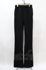 NieR Clothing / ロゴコード刺繍パンツ  黒 H-25-05-19-1032-PU-PA-KB-ZT041