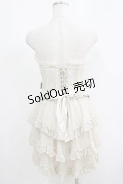 画像3: Ozz oneste / 薔薇刺繍オーバーコルセット  アイボリー H-25-05-19-049-OO-ZA-KB-ZH