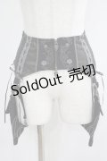 Ozz Croce / ポケットフラップ付コルセット  黒 H-25-05-19-055-OO-ZA-KB-ZH