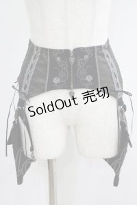 Ozz Croce / ポケットフラップ付コルセット  黒 H-25-05-19-055-OO-ZA-KB-ZH