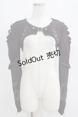 画像1: Ozz oneste / 薔薇刺繍ショートボレロ  紫 H-25-05-19-061-OO-TO-KB-ZH