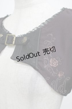 画像4: Ozz oneste / 薔薇刺繍ショートボレロ  紫 H-25-05-19-061-OO-TO-KB-ZH