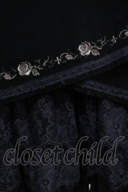 画像5: Ozz oneste / 薔薇刺繍ホルターワンピース  黒 H-25-05-19-006-OO-OP-KB-ZH
