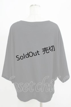 画像3: Qutie Frash / ドルマンカットソー  黒 H-25-05-19-065-QU-TO-KB-ZH