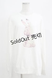 Candy Stripper / DEFIANT BUNNY SWEAT  2 オフ H-25-05-19-070-PU-TO-KB-ZH