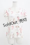 Jane Marple / Sweet Parfaitのカットソー  オフ H-25-05-19-071-JM-TO-KB-ZH
