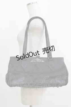 画像1: BPN / がま口ハンドバッグ  黒 H-25-05-19-072-GO-BG-KB-ZH