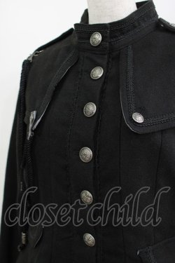 画像5: Ozz oneste / バッスルフリルコート  黒 H-25-05-19-009-OO-CO-KB-ZH