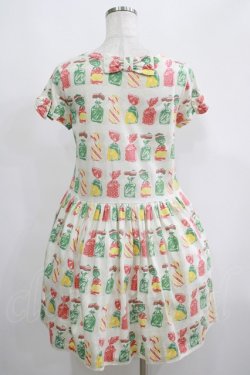 画像3: Jane Marple / Fruit Candyミニワンピース  アイボリー H-25-05-19-002-JM-OP-KB-ZH