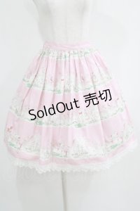 BABY,THE STARS SHINE BRIGHT / ハロウィンアリスプリントスカート Free ピンク H-25-05-20-018-BA-SK-NS-ZH