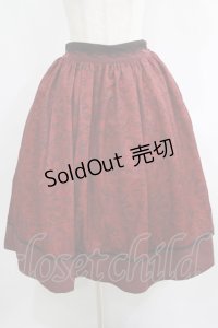 axes femme POETIQUE / ふしぎの国のアリス/スカート M ワイン H-25-05-20-019-AX-SK-YZ-ZH